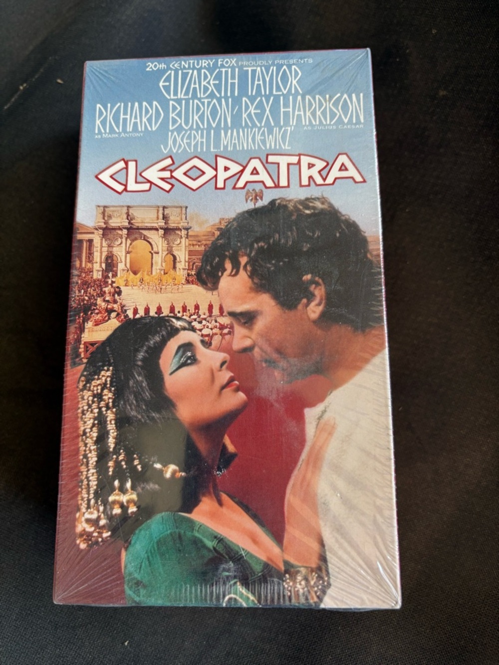 Cleopatra Vintage Movie VHS — Elizabeth Taylor